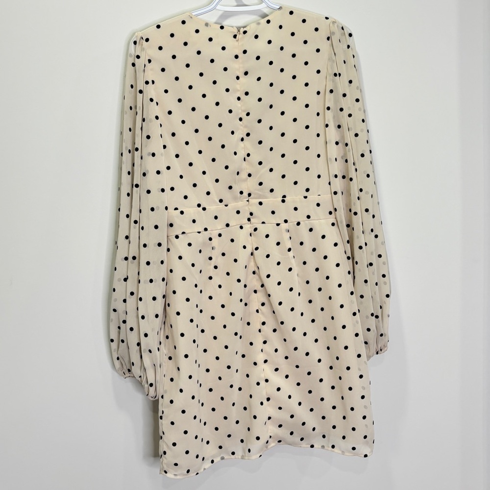 Urban Outfitters Polka Dot Long Sleeve Dress - Picture 8 of 13